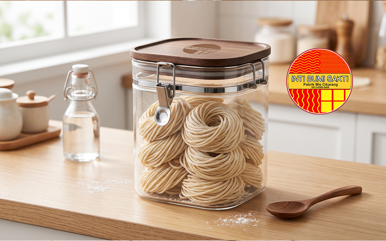 Tips & Cara Menyimpan Mie Mentah Agar Awet, Kenyal, dan Tidak Lengket